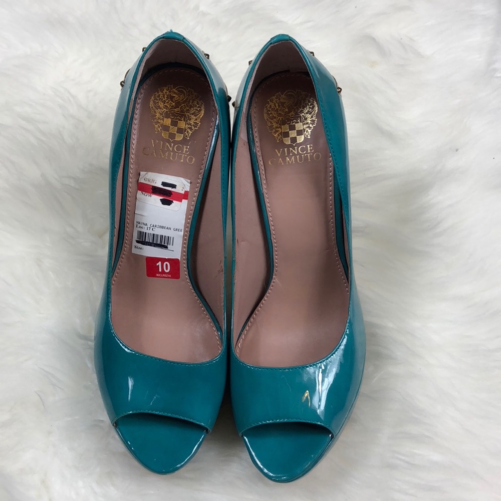 Vince Camuto Peep-Toe Heels SZ: 10